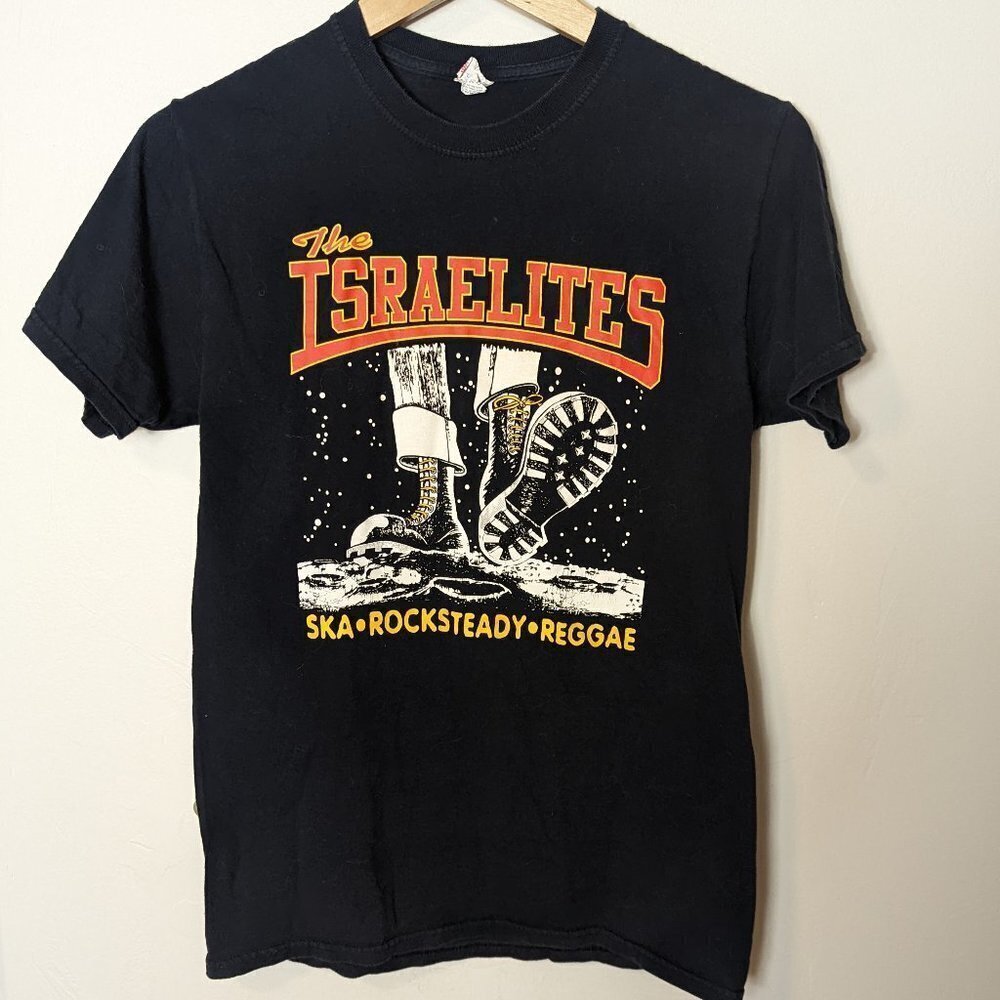 The Israelites Concert Music Tee‎ Shirt Ska Rock Steady Reggae Vintage